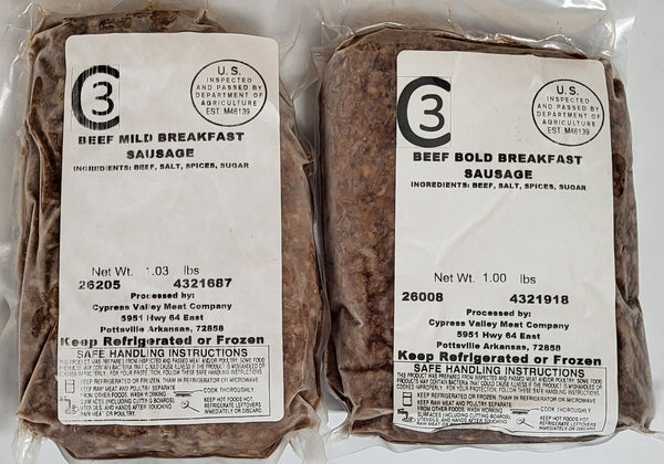 BEEF BREAKFAST SAUSAGE